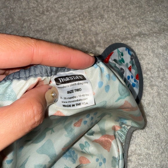 Thirsties diaper cover, size two - Picture 3 of 3
